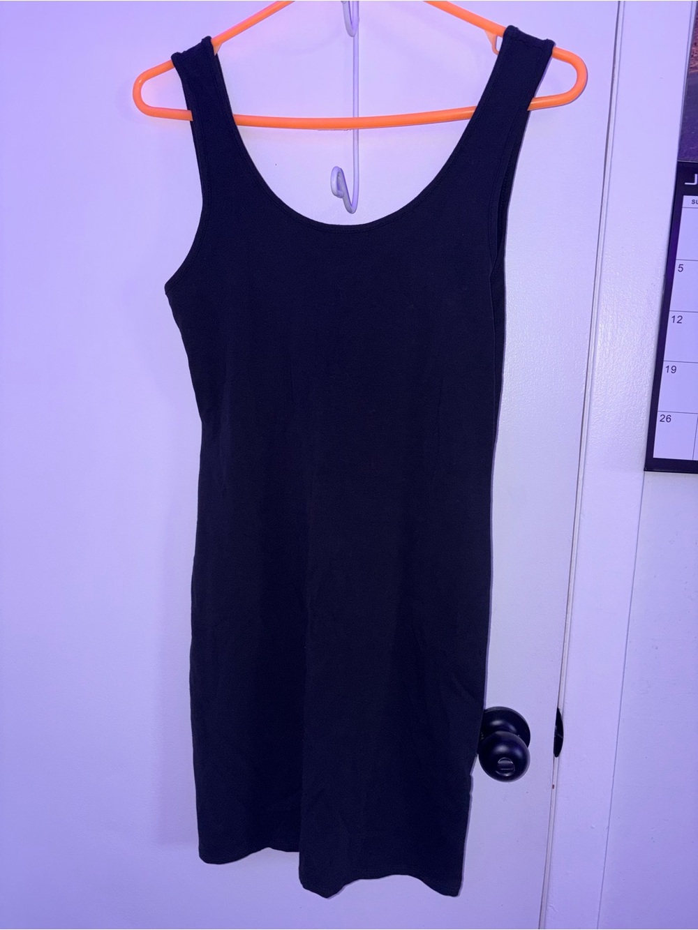 Women’s Black Scoop Neck Mini Dress